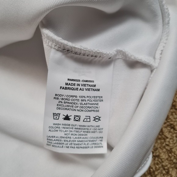 Nike Swoosh NSW Pullover Sweatshirt Crew Silver Logo Tape Silver S Rare Find - Picture 7 of 12